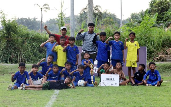 Mataram Utama KU-10 Juara 3 di Turnamen Cahaya Bhakti Cup