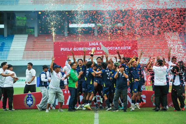 Mataram Utama FC Juara Liga 4 DIY